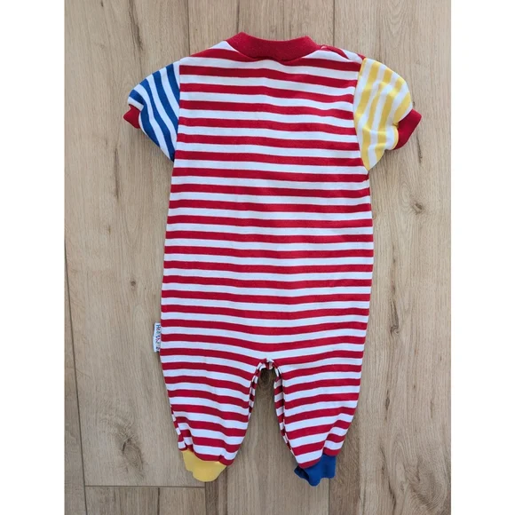 Vintage Colourblock Baby Sailor One Piece - Picture 2 of 4